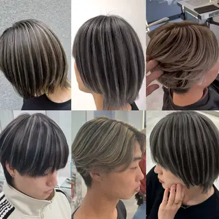 ミディアム 💎メンズ特化🔥 カット/パーマのヘアスタイル