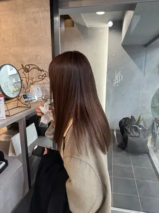 ミディアム カラー 表参道/中明度カラー /レイヤー/Youのヘアスタイル