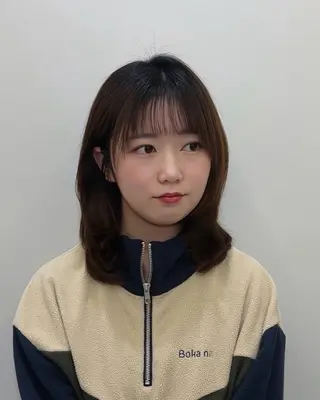 パーマ モ モのヘアスタイル