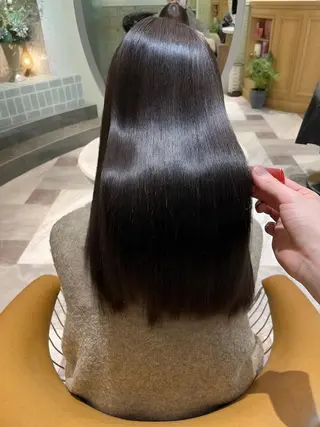 ロング TJ天気予報　末広店 Part9所属・髪質改善/艶カラー 縮毛矯正/ユウトのヘアスタイル