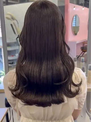 セミロング カラー 【博多髪質改善】 吉村　清志のヘアスタイル