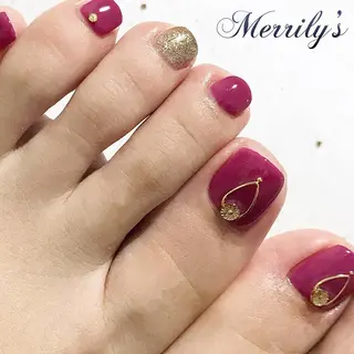 ネイル Merrily's所属・Merrily's Hagi Minaのネイルデザイン