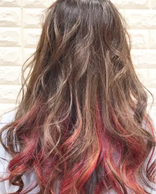 ロング カラー BRUNO東員店所属・稲村 toshiのヘアスタイル