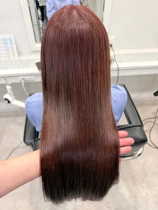 ロング カラー ヘアアレンジ SALOWIN京都河原町Suite店所属・外国人風レイヤー/ ハイトーンSHUのヘアスタイル