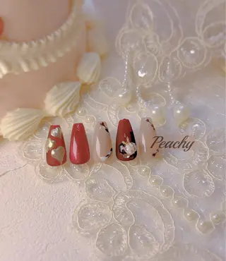 ネイル Peachy 🍑のネイルデザイン