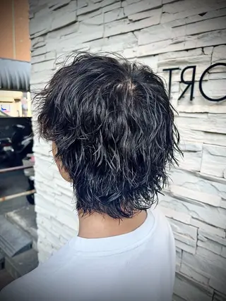 パーマ メンズ 🟦メンズ特化🟦 たかしま　あさひのヘアスタイル