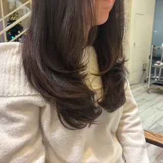 ロング RISAKO🏁 ボブ/レイヤーのヘアスタイル