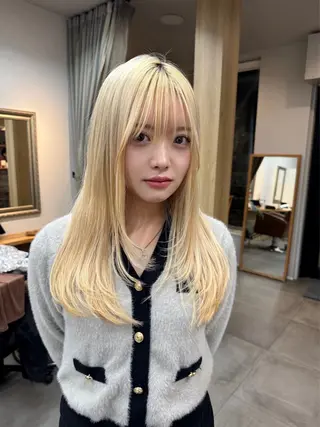 ロング カラー 松本 和馬のヘアスタイル