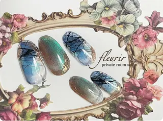 ネイル フルリール 【プライベートサロンのネイルデザイン