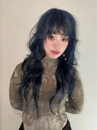 カラー 山本 夏恋のヘアスタイル