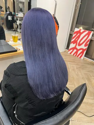 ロング カラー ベージュカラー 新潟/万代/井上佑のヘアスタイル