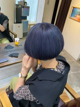 ショート カラー cecil hair 難波店所属・髪質改善透明感カラー /SHOGO☀️のヘアスタイル