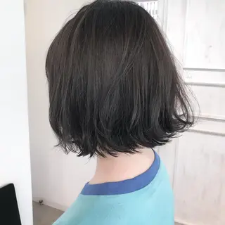 ショート カラー ヘアアレンジ 榎園 由美のヘアスタイル
