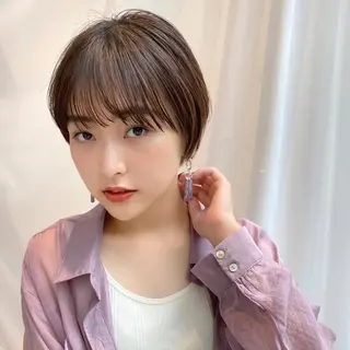 ショート 韓国くびれレイヤー 🇰🇷はづきのヘアスタイル