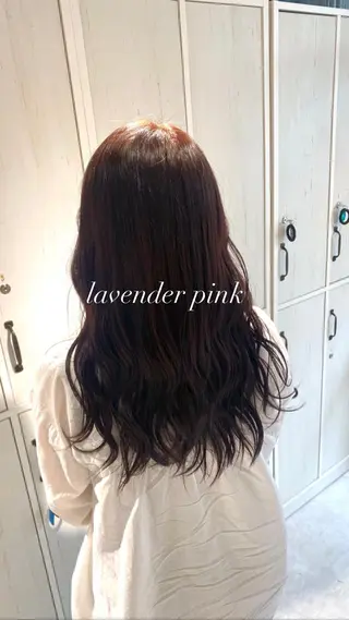 カラー 縮毛矯正とレイヤー カット/杉村凜汰郎のヘアスタイル