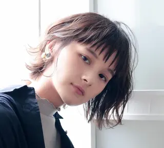 ショート 髪質改善 ami byAbsoのヘアスタイル