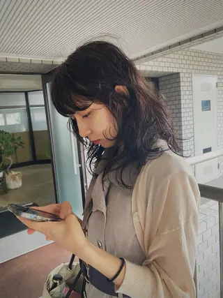 セミロング パーマ GATTACA所属・KEI gattacaのヘアスタイル