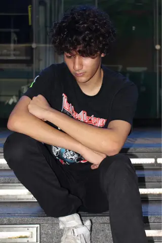 ショート パーマ ヘアアレンジ メンズ リルウヘアー 天王寺のヘアスタイル