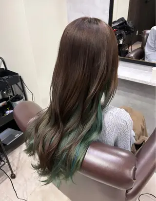 セミロング 池袋/カラー特化🎨 ロング料金なし🩵のヘアスタイル