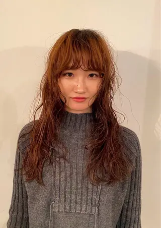 ロング パーマ GATTACA所属・KEI gattacaのヘアスタイル