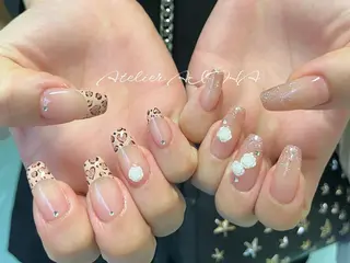 セミロング アトリエAIHA所属・アトリエAIHA★ フィルイン推奨サロンのネイルデザイン