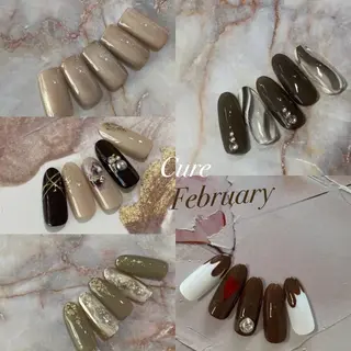 ミディアム Nail&まつげエクステsalon cure-キュア-所属・今野 薫のネイルデザイン