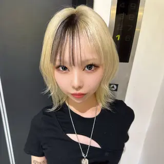 ショート 上品モテハイトーン chiakiのヘアスタイル