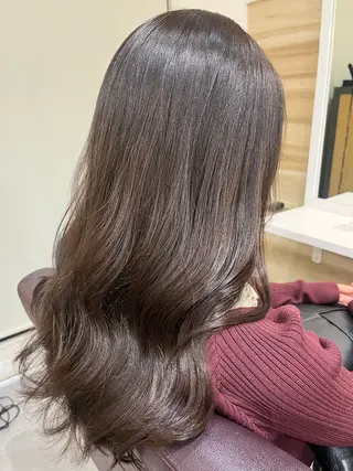 ミディアム カラー 澤田 萌生のヘアスタイル