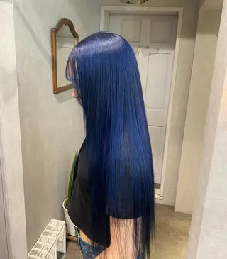 ロング カラー ハイトーン💖 ネイル💅まりなのヘアスタイル