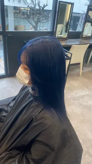 ロング カラー ハイトーン/髪質改善 /韓国SUZUKAのヘアスタイル