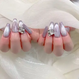 ネイル 長さだし/持込/ ins風ネイル/Umのネイルデザイン