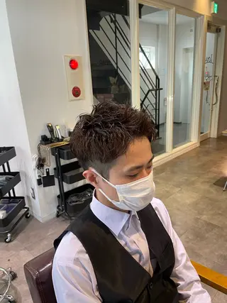 ショート カラー loup yunaのヘアスタイル