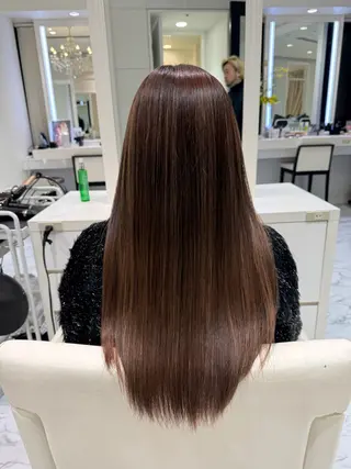 ロング 加藤 さやかのヘアスタイル