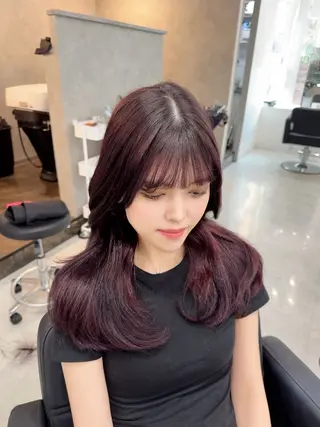 ロング MAHO/透明感カラ ー/髪質改善🍒のヘアスタイル