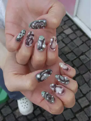 ネイル チハル ミチハタのネイルデザイン