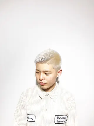 ショート カラー メンズ scene自由が丘所属・自由が丘/メンズ/ ボブ/田丸のヘアスタイル