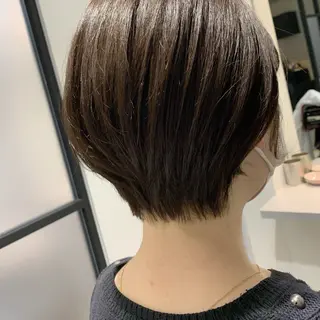 ショート ✨艶カラー/韓国ヘア ✨momoriのヘアスタイル
