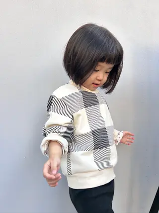 ミディアム 井上 萌のヘアスタイル