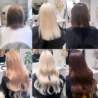 ロング ORIKA 美容室のヘアスタイル