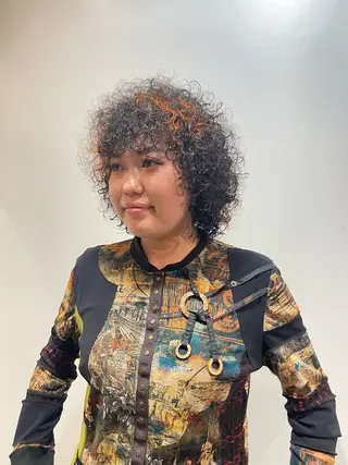 パーマ Elme所属・イージードリル募集 🔥平口はのんのヘアスタイル