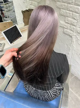 ロング カラー uros.所属・🩵aiko / モデル募集中️🩵のヘアスタイル