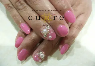 ショート ネイル ネイルサロン Cureのネイルデザイン