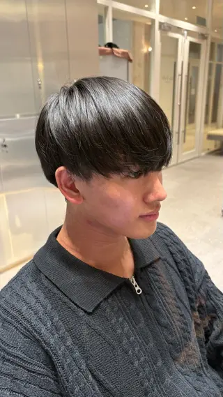 メンズ 🫧‪透明感カラー 🫧𝑳𝒖𝒏𝒂のヘアスタイル