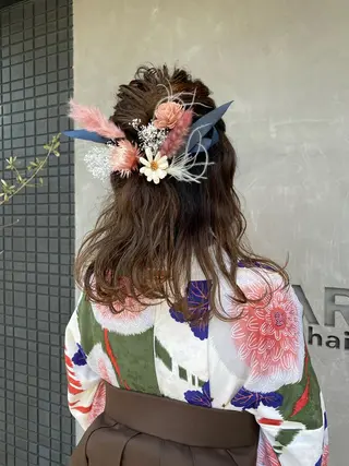 ヘアアレンジ 亀井 里奈のヘアスタイル