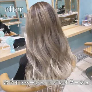 ロング カラー La fith liebe 京都駅前店所属・🌈ブリーチ特化🌈 MINATOのヘアスタイル