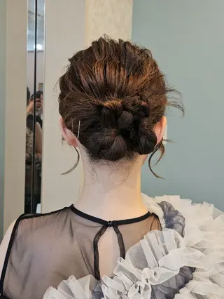 ロング ヘアアレンジ ミク🇰🇷 /Agu hairのヘアスタイル