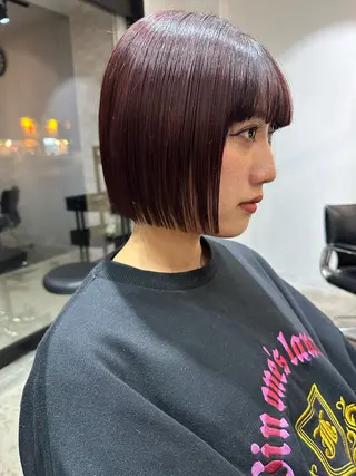 ミディアム YURIK Aのヘアスタイル