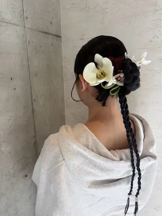 ロング ヘアアレンジ Reve  resort所属・美髪× ヘアセット✨Araiのヘアスタイル