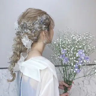 ヘアアレンジ ララモアナ naru.のヘアスタイル