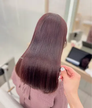 ロング カラー レイヤー×韓国 🇰🇷鈴木啓太のヘアスタイル